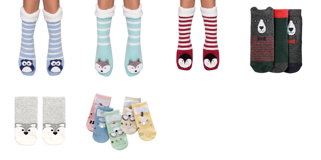 animal face socks